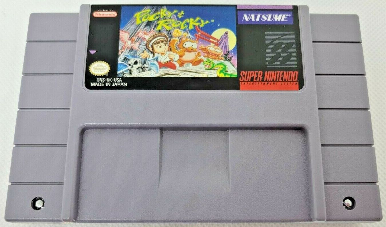 Pocky & Rocky - SNES