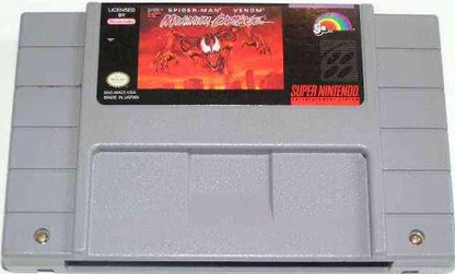 Spider-Man Venom: Maximum Carnage (Gray Cartridge) - SNES
