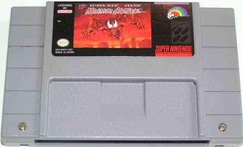 Spider-Man Venom: Maximum Carnage (Gray Cartridge) - SNES