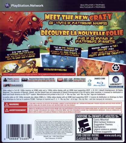 Rayman Origins - PS3