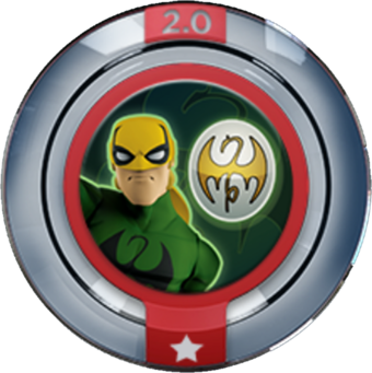 Round Power Disc | The Immortal Iron Fist - Disney Infinity 2.0