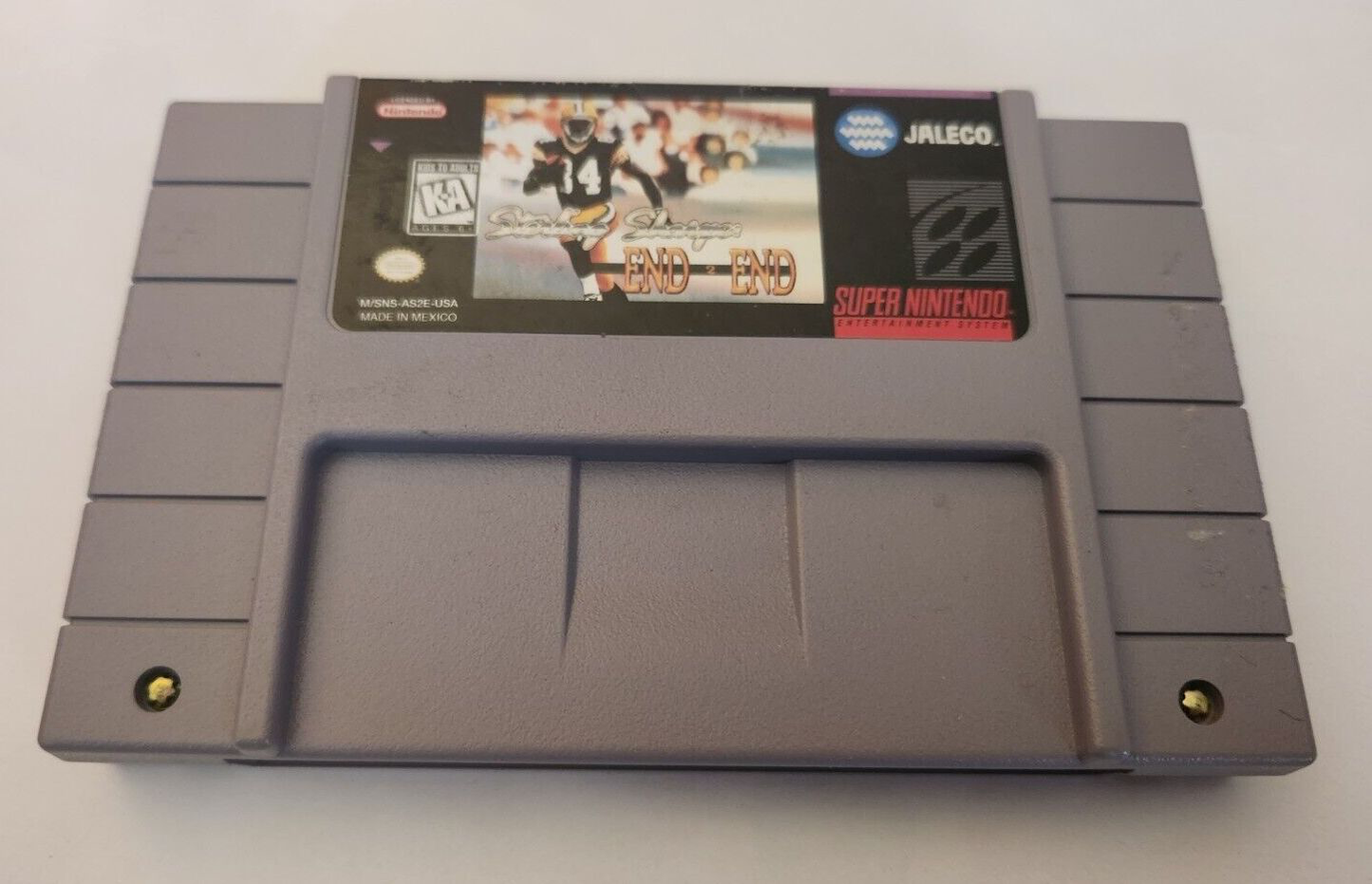 Sterling Sharpe: End 2 End - SNES