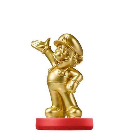 Gold Mario - Amiibo - Super Mario Series