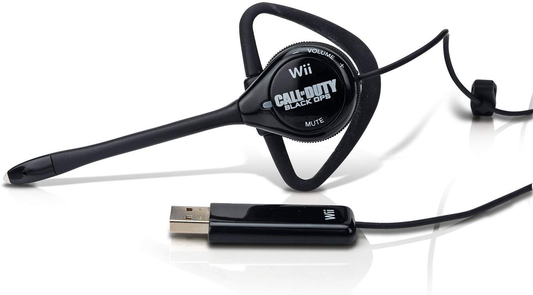 Headbanger Chat Headset | Call of Duty Black Ops Edition - Wii