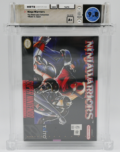 Ninja Warriors SNES 9.8 A+ - NEBRASKA COLLECTION
