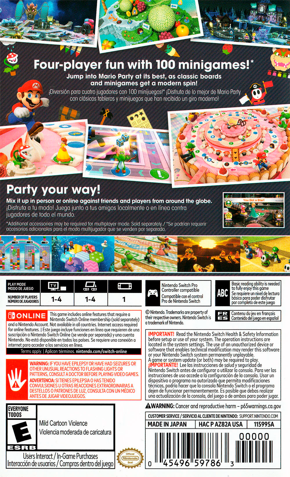 Mario Party Superstars - Switch