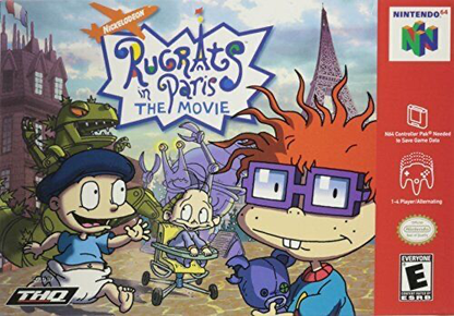Rugrats in Paris: The Movie (Black Cartridge) - N64