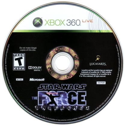 Star Wars: The Force Unleashed - Xbox 360
