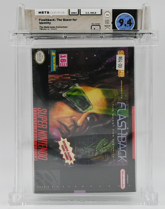 Flashback: The Quest for Identity SNES 9.4 A - NEBRASKA COLLECTION