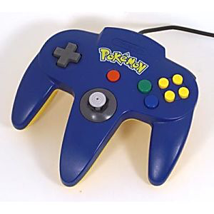 Official Wired Controller | Pikachu Dark Blue - N64