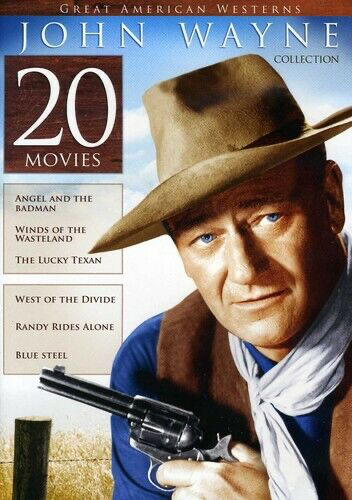 20-Film Great American Westerns: John Wayne Collection: Blue Steel / Dawn Rider / Lawless Frontier / Lucky Texan / ... - DVD