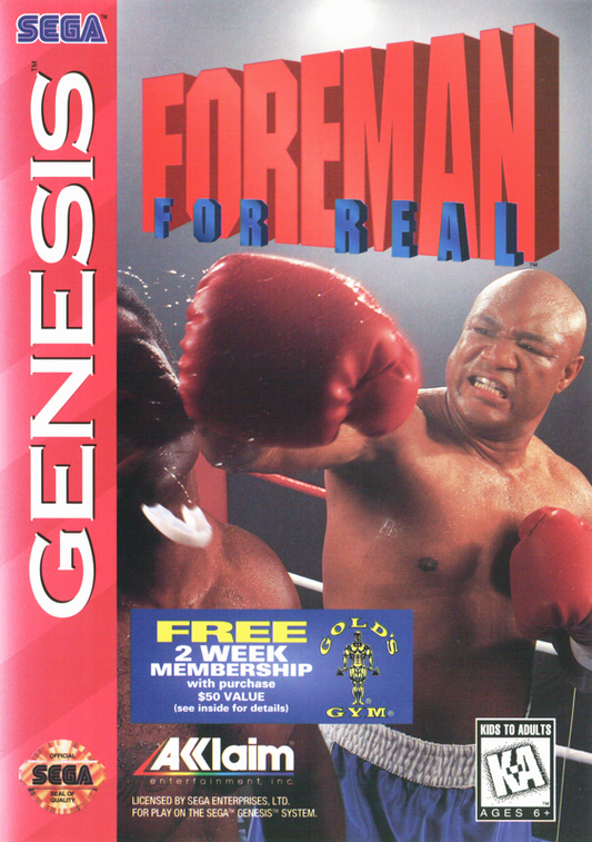 Foreman For Real - Genesis