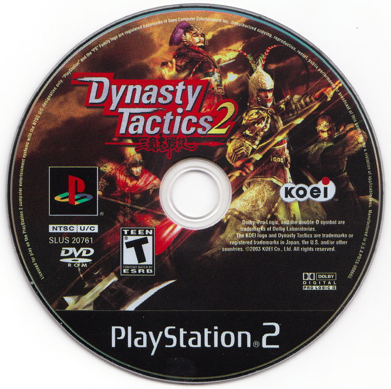 Dynasty Tactics 2 - PS2