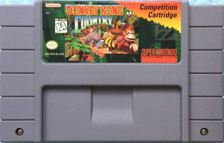 Donkey Kong Country - Competition Cartridge - SNES