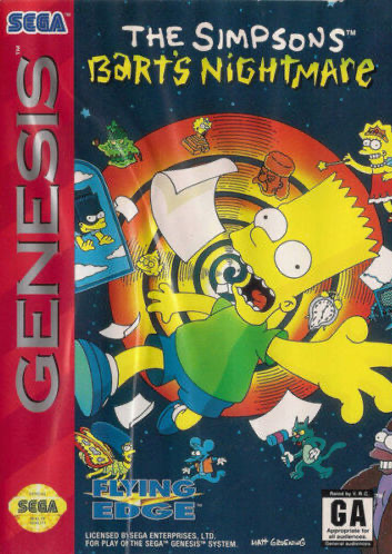 Simpsons, The: Bart's Nightmare - Genesis