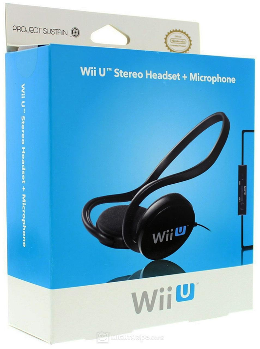 Wired Official Headset | Stereo + Microphone - Wii U