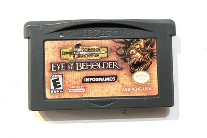 Dungeons and Dragons Eye of the Beholder - GBA