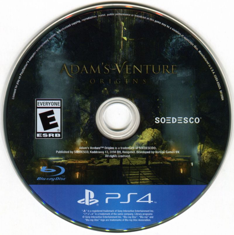 Adam's Venture: Origins - PS4