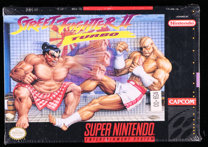 Street Fighter II Turbo SNES 9.8 A+ - NEBRASKA COLLECTION