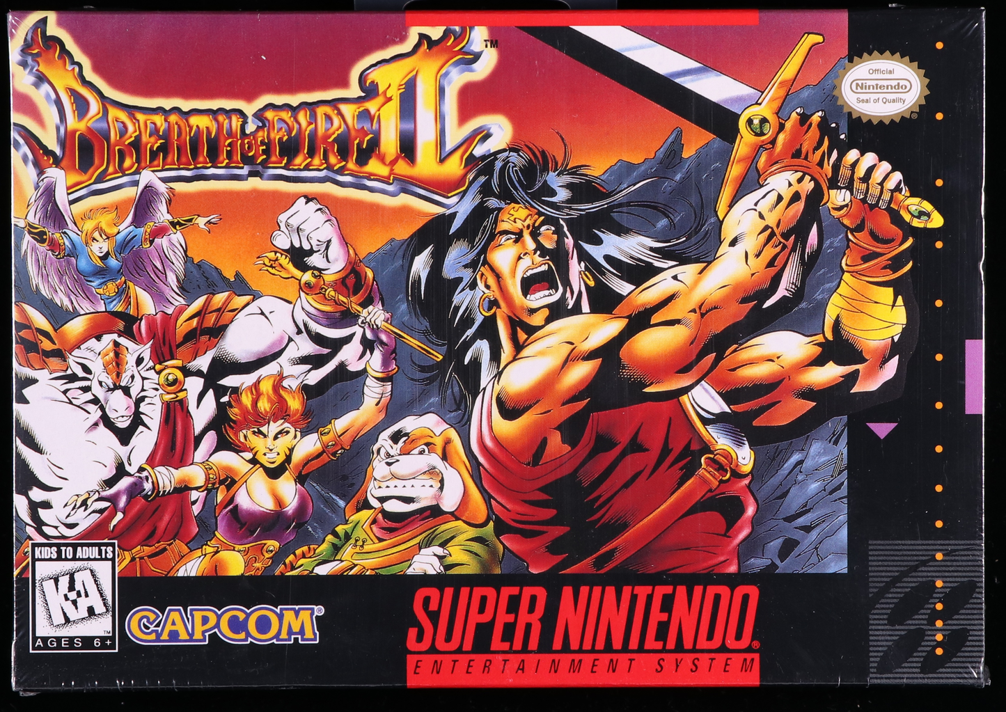 Breath of Fire II SNES 9.0 A+ - NEBRASKA COLLECTION
