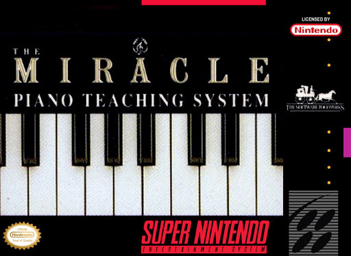 Miracle Piano Teaching System, The (Game Only) - SNES