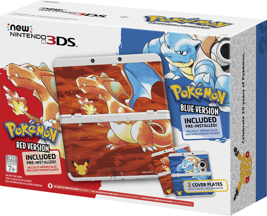 Console System | Pokemon 20th anniversary - 3DS