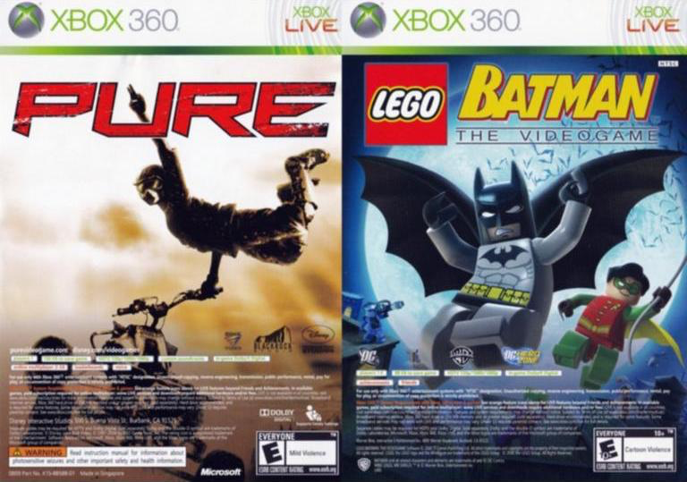 LEGO Batman + Pure Double Pack - Xbox 360