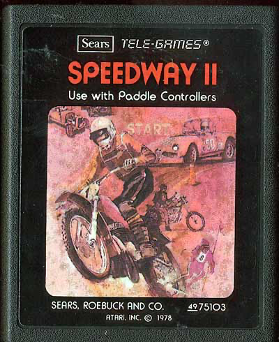 Speedway 2 (Picture Tele-Games) - Atari 2600