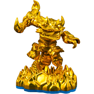 Gold Fire Kraken - Skylander SWAP Force Chase Variant Character