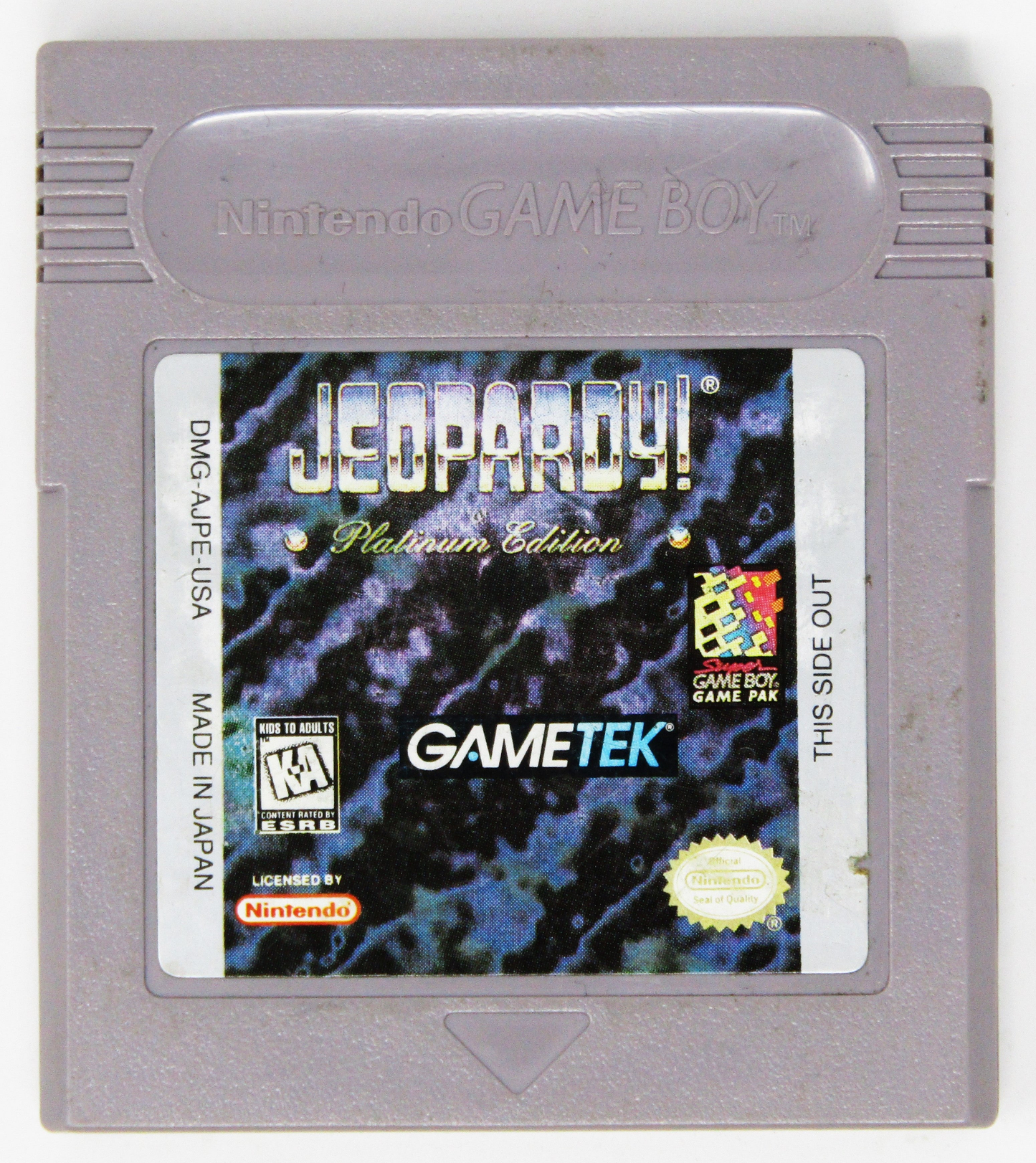Jeopardy! Platinum Edition - Game Boy