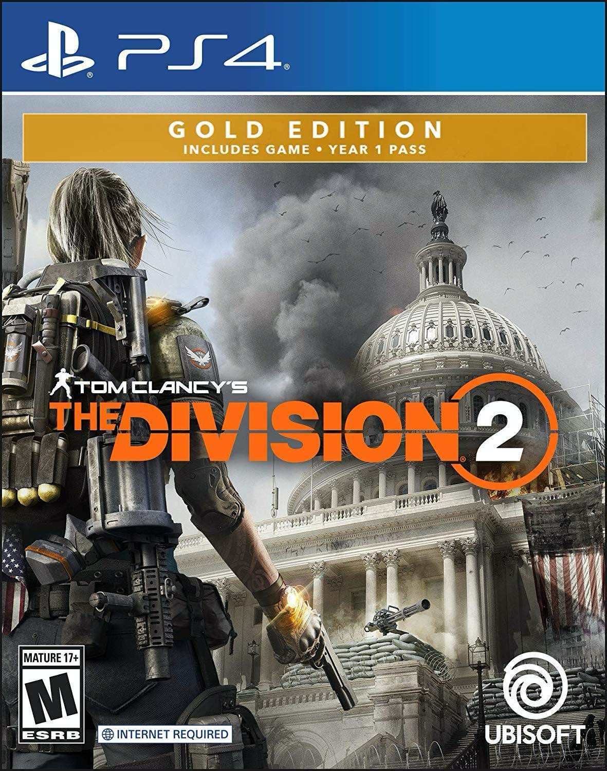 Tom Clancy's The Division 2 - Steelbook Gold Edition - PS4