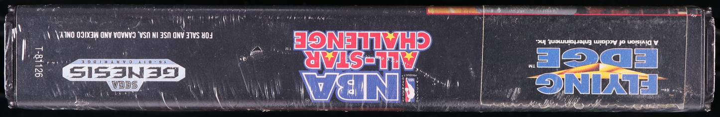 NBA All-Star Challenge SEGA GENESIS 8.5 B - NEBRASKA COLLECTION