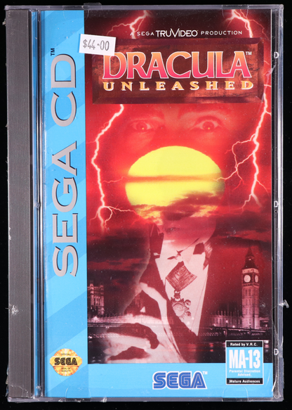 Dracula Unleashed SEGA CD 9.4 B+ - NEBRASKA COLLECTION