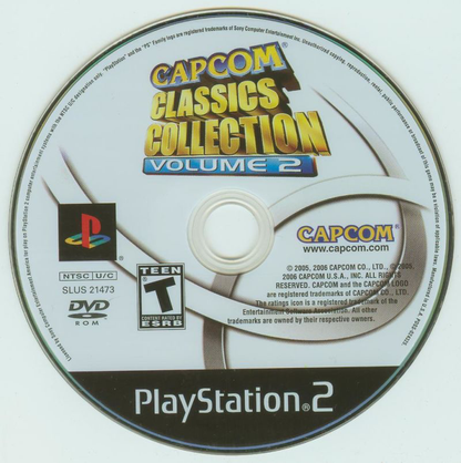 Capcom Classics Collection Volume 2 - PS2