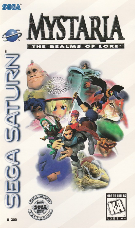Mystaria: The Realms of Lore - Sega Saturn