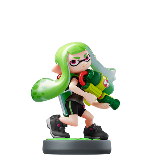 Inkling Girl | Green - Amiibo - Splatoon Series