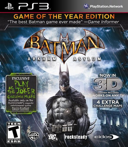 Batman: Arkham Asylum - Game of the Year Edition - PS3