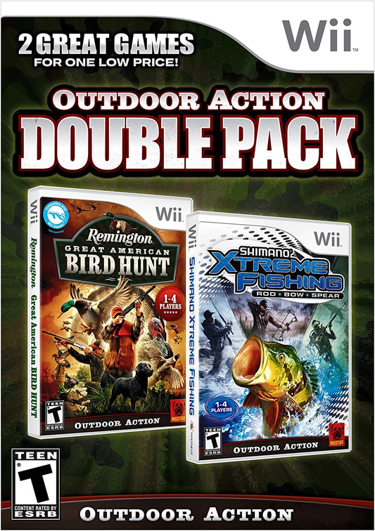 Remington Great American Bird Hunt + Shimano Xtreme Fishing Double Pack - Wii