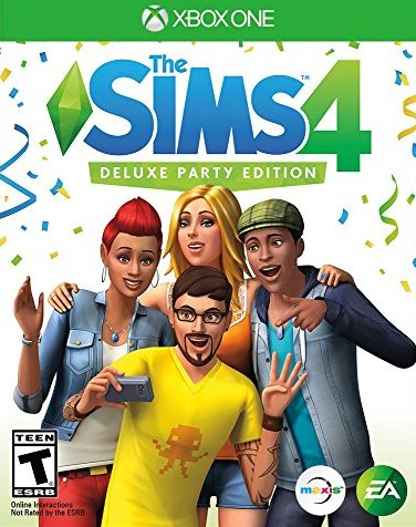 Sims 4, The - Deluxe Party Edition - Xbox One