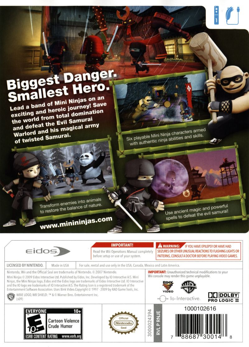 Mini Ninjas - Wii