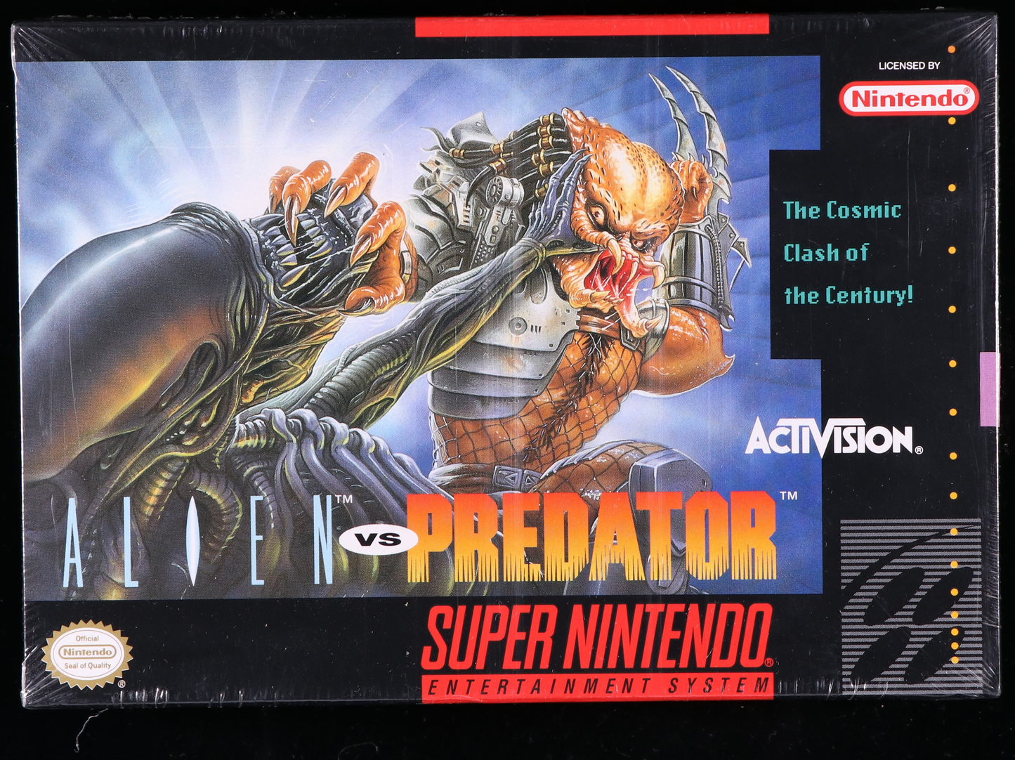 Alien vs Predator SNES 9.6 A+ - NEBRASKA COLLECTION