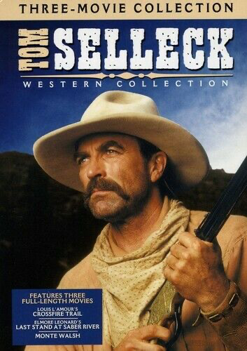 Tom Selleck Western Collection: Monte Walsh / Last Stand At Saber River / Crossfire Trail - DVD