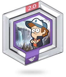 Hexagonal Power Disc | Gravity Falls Sky - Disney Infinity 2.0