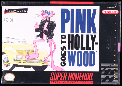 Pink Goes to Hollywood SNES 9.6 A+ - NEBRASKA COLLECTION