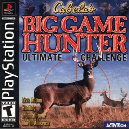 Cabela's Big Game Hunter Ultimate Challenge - PS1