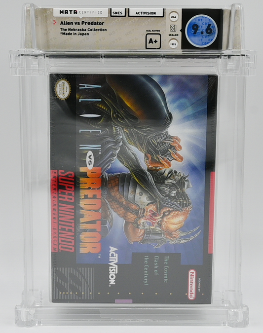 Alien vs Predator SNES 9.6 A+ - NEBRASKA COLLECTION