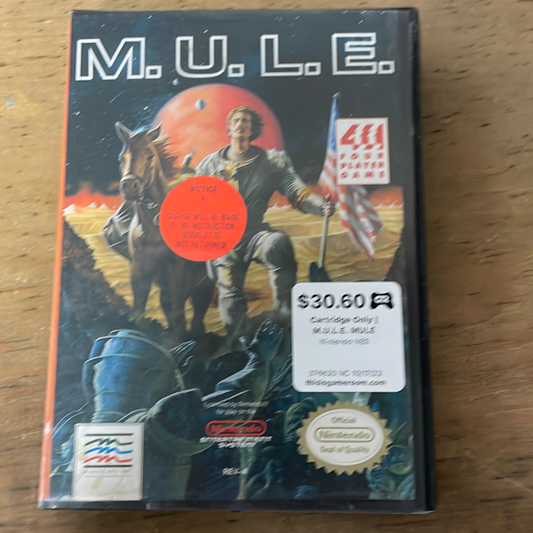 M.U.L.E. MULE - NES - 376,620