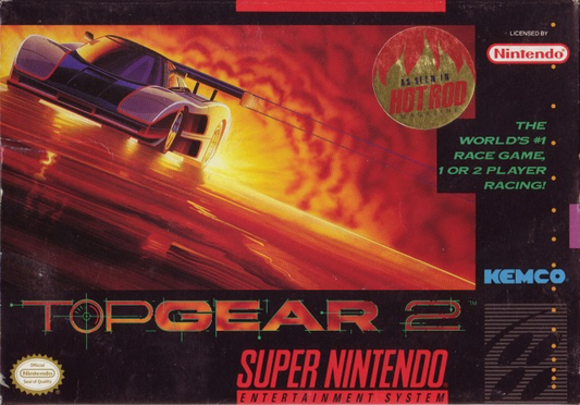 Top Gear 2 - SNES