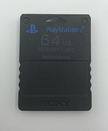 Memory Card PS2 64 MB Official Black - PS2