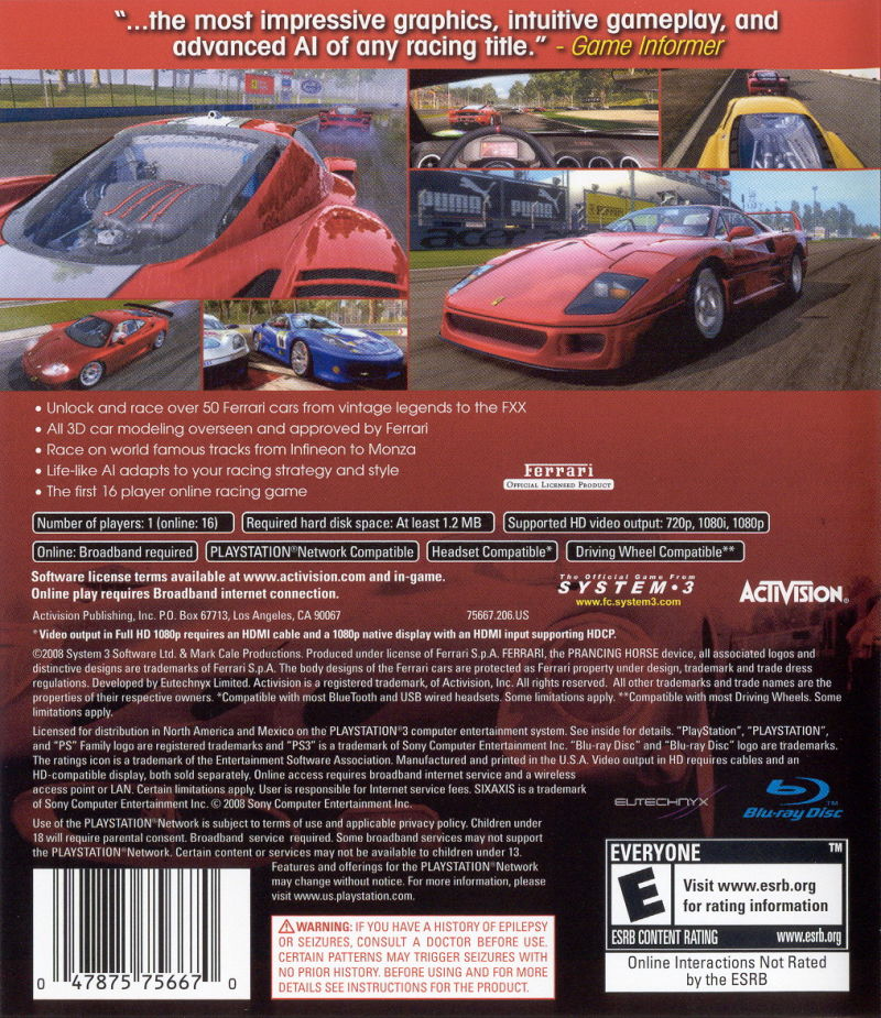 Ferrari Challenge - PS3